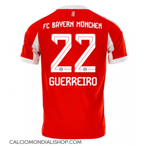 Maglie da calcio Bayern Munich Raphael Guerreiro #22 Prima Maglia 2025-26 Manica Corta